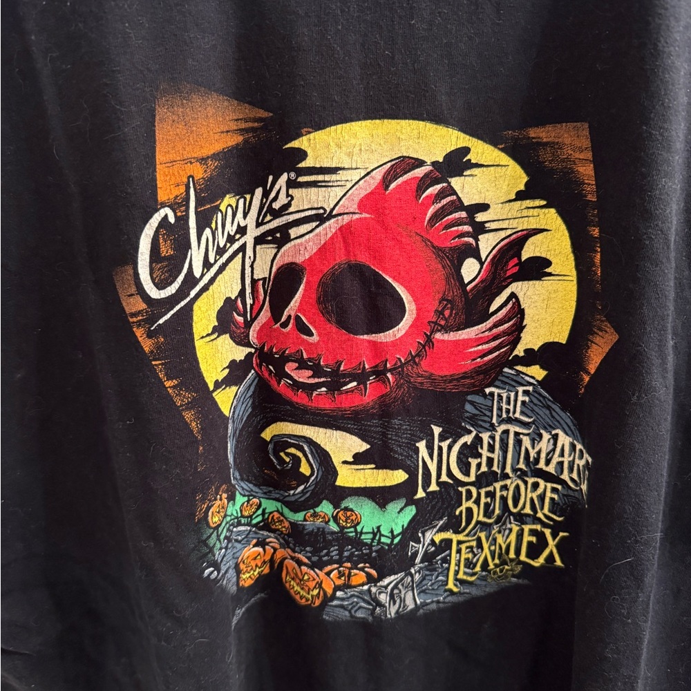 Chuy’s tshirt - the night before Texas-mex -2xl- black